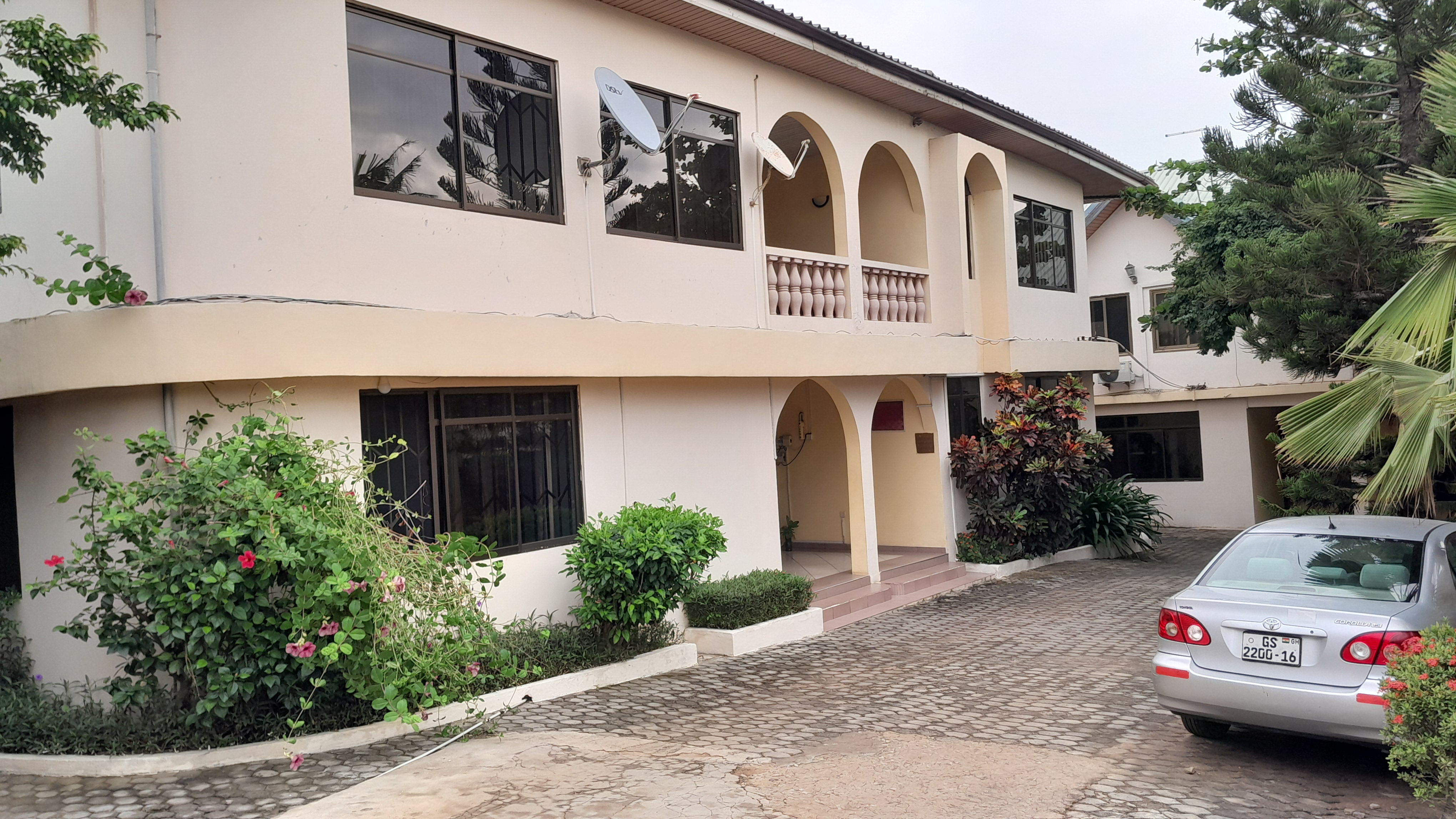 Night View of Property