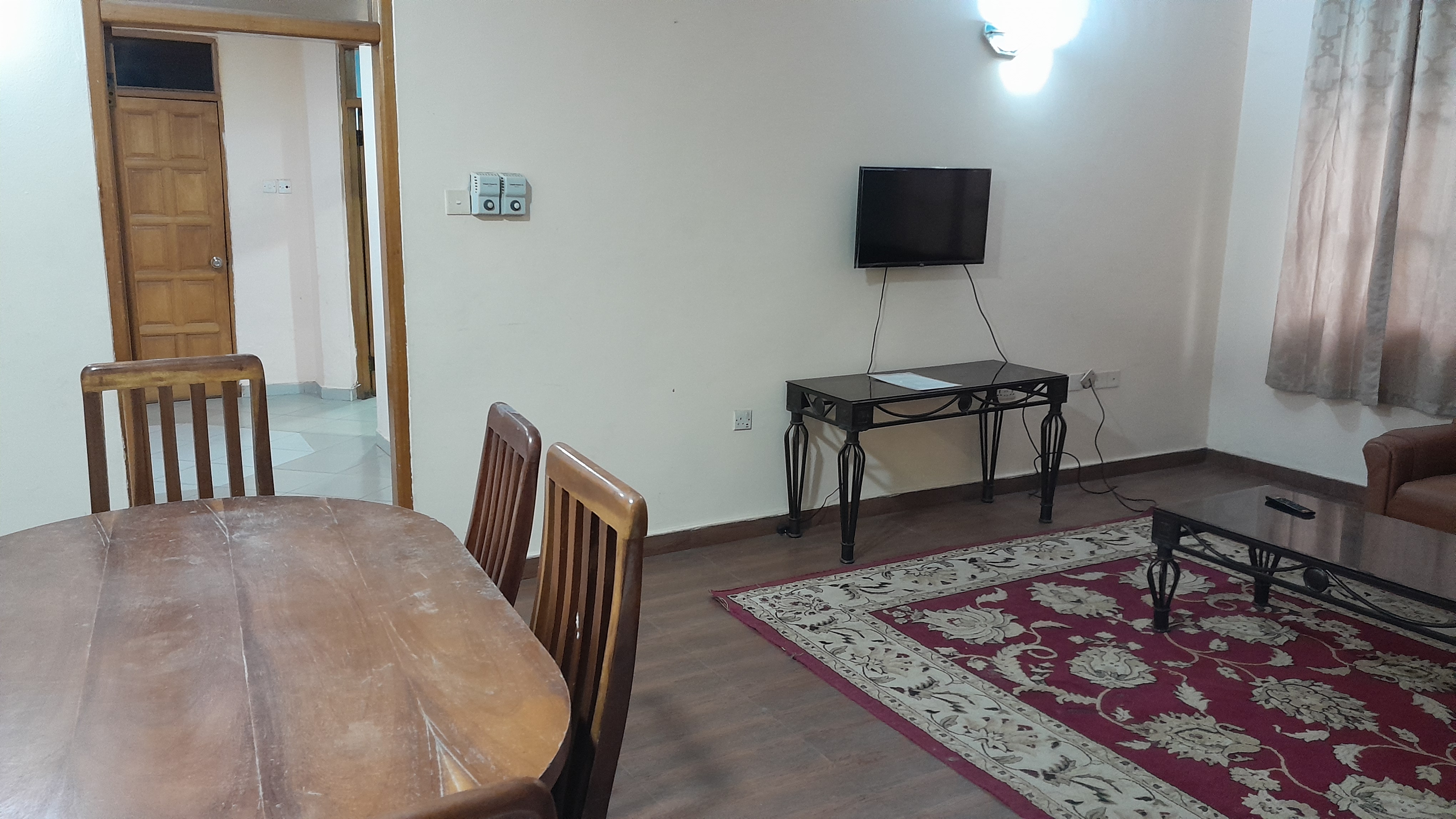 Family Flat Dining & Living Area